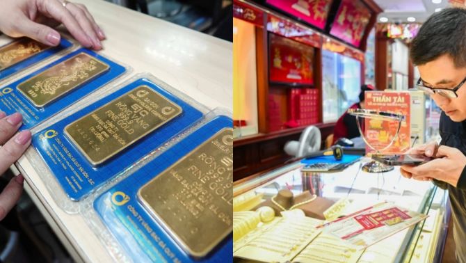 Giá vàng hôm nay (trưa 11/5): Vàng SJC, nhẫn 9999 giảm tới 1,5 triệu/lượng, người mua lỗ sâu 