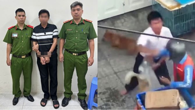 Danh tính người đàn ông dùng chó quật vào người shipper ở TP HCM, lời khai hé lộ nguyên nhân