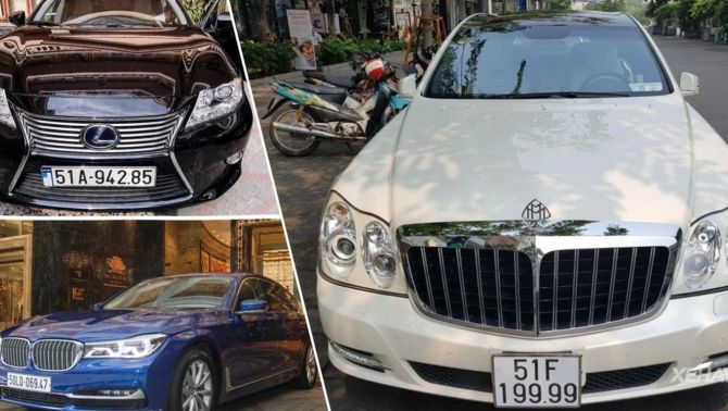 Cận cảnh dàn xe sang chục tỷ của bà Trương Mỹ Lan sắp đấu giá: Maybach, Lexus LX 570 và BMW 750Li đều 'góp mặt'