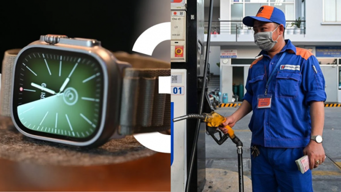 Bảng giá xăng dầu ngày 13/5: Trong nước chờ điều chỉnh, giá Apple Watch Ultra 3 rẻ