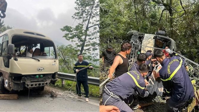 Nguyên nhân xe khách chở 27 người lao xuống vực ở Tam Đảo, tài xế bị khởi tố tội gì?