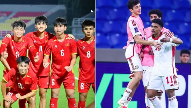 U17 UAE bất ngờ lộ 'tử huyệt' ở U17 châu Á, U17 Việt Nam rộng cửa thiết lập kỳ tích World Cup?