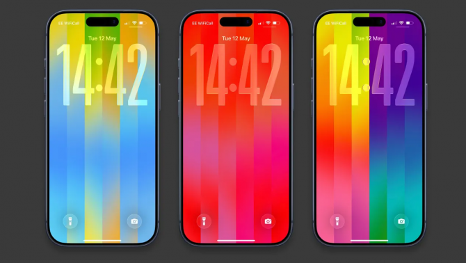 Cách tùy chỉnh bộ hình nền Pride Luminance mới trên iPhone