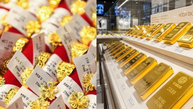 Giá vàng chốt phiên 14/5: Vàng SJC, nhẫn 9999 dao động, vàng thế giới giá hiếm, dự báo thời điểm phục hồi?