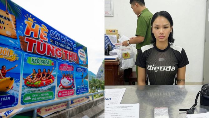 Miu Lê và nhóm bạn bị bắt sử dụng ma tuý ở Cát Bà, tình hình hoạt động tại TiTi Beach - bãi tắm Tùng Thu ra sao?