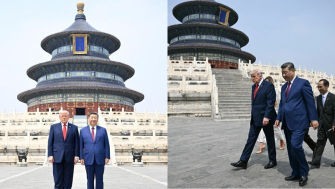 Ý nghĩa đặc biệt sâu xa sau việc Trung Quốc đưa Tổng thống Mỹ đến Thiên Đàn, ông Trump phải thốt lên 1 câu