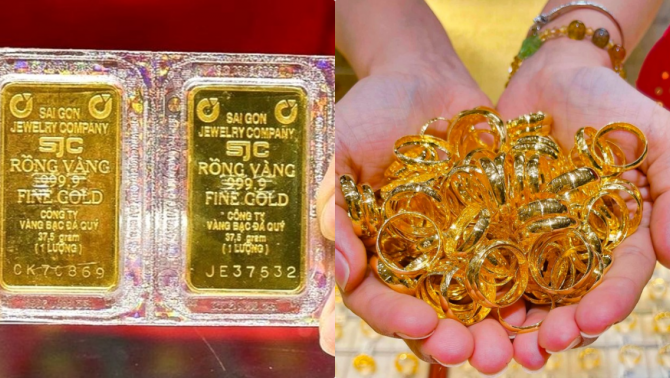 Bảng giá vàng hôm nay 16/5: Vàng miếng SJC nhẫn 9999 rơi xuống 'cực đáy', thị trường vô cùng nhạy cảm