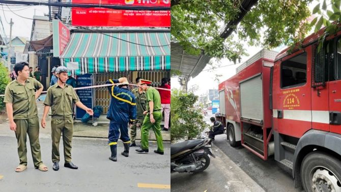 Hiện trường cháy nhà trong hẻm ở TP.HCM, xác định danh tính nam thanh niên 20 tuổi tử vong thương tâm