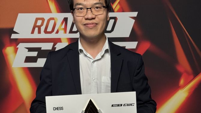 Kỳ thủ số 1 Việt Nam Lê Quang Liêm chính thức góp mặt tại Esports World Cup 2026