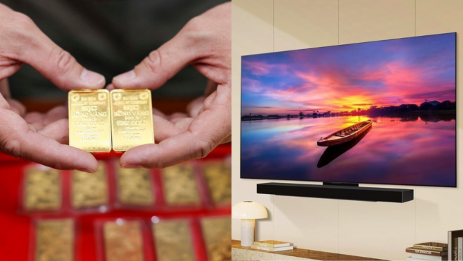 Giá vàng ngày 19/5: Đồng loạt bật tăng, giá TV LG 65 inch giảm hơn 15 triệu đồng