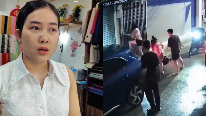 Nhân chứng kể lại diễn biến hỗn loạn vụ 2 cô gái bị hành hung ở Xuân Đỉnh, người dân mở cửa cho trốn nhờ