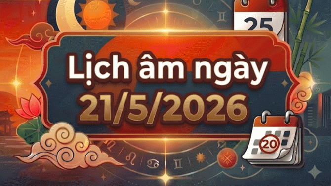 Xem lịch âm hôm nay 21/5: Một ngày tưởng đẹp nhưng lại có nhiều việc đại kỵ, lý do nằm ở điểm này?
