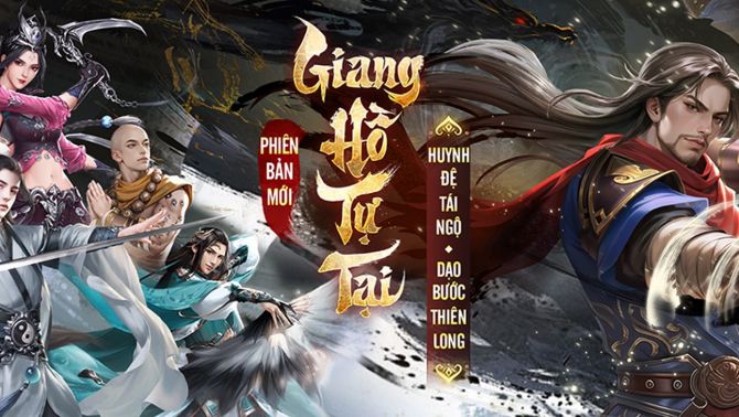 Tân Thiên Long Mobile ra mắt phiên bản “Giang Hồ Tự Tại” dành cho người chơi bận rộn
