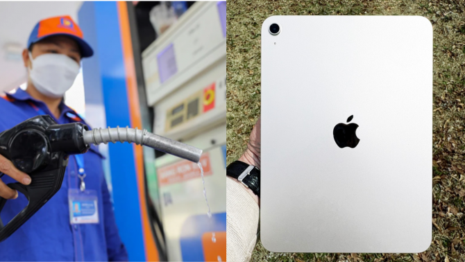 Giá xăng dầu chiều 21/5 đảo chiều tăng cắt đứt chuối giảm 7 phiên liên tiếp, giá iPad Air 11 ưu đãi