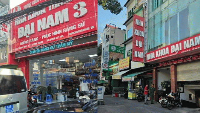 Cận cảnh quá trình công an làm việc tại nhiều phòng khám trong chuỗi nha khoa ‘vụ ly hôn 1.200 tỷ’