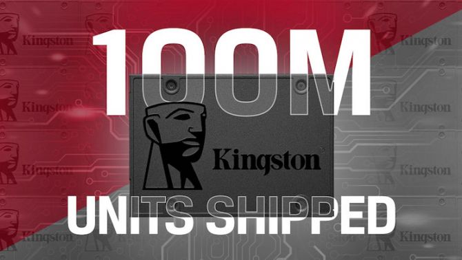 Kingston Đánh Dấu Cột Mốc Quan Trọng Với 100 Triệu Ổ Cứng SSD SATA A400 Được Xuất Xưởng Trên Toàn Cầu 