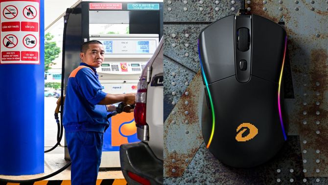 Bảng giá xăng dầu ngày 23/5: Dầu Diesel tăng hơn 1.500đ/lít, các mẫu chuột gaming DAREU giá rẻ bèo