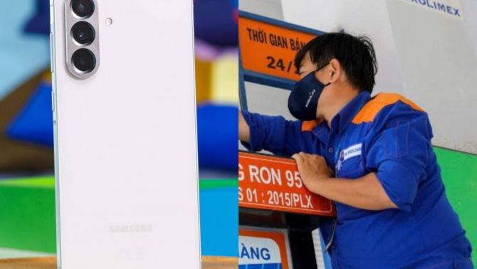 Bảng giá xăng dầu hôm nay tối 22/5: Xăng RON 92, RON 95 tăng vẫn bay màu hơn 8.000 đồng từ đỉnh, Galaxy A56 rẻ như cho