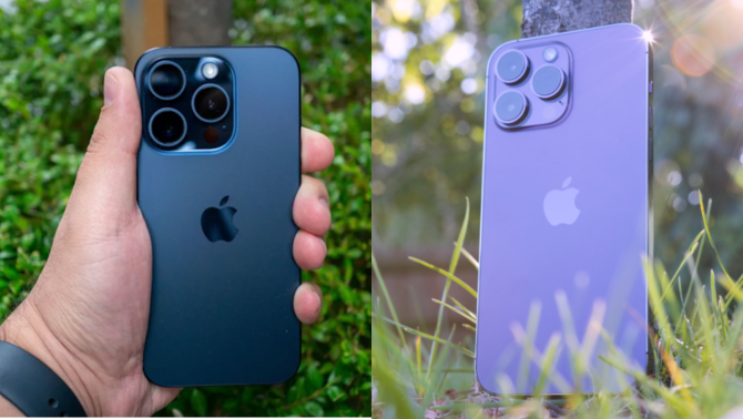 Nên mua iPhone 15 Pro hay iPhone 14 Pro Max: Cuộc đua giữa khung titan bo cong và thép không gỉ cao cấp