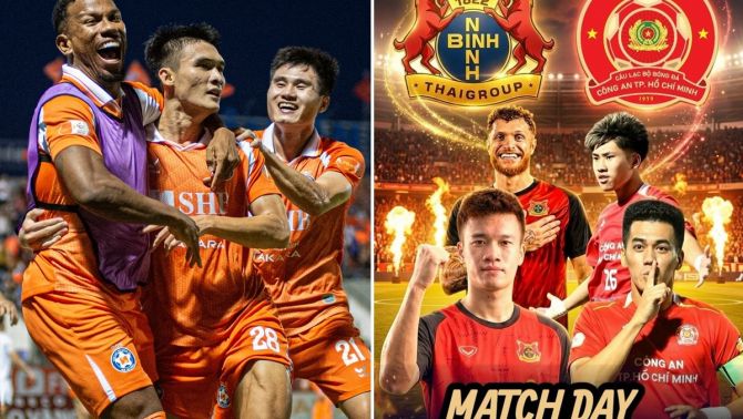 Lịch thi đấu bóng đá Việt Nam hôm nay 23/5: Hoàng Đức đối đầu Tiến Linh; Cuộc đua trụ hạng V.League ngã ngũ