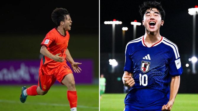 Kết quả, tỷ số U17 Trung Quốc vs U17 Nhật Bản - Chung kết U17 châu Á 2026: Chênh lệch đẳng cấp