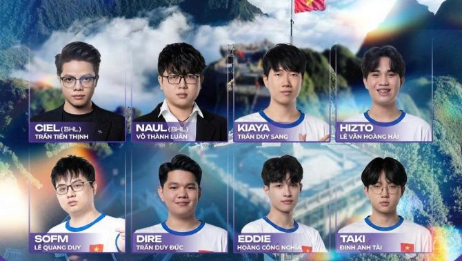 Công bố đội hình đội tuyển LMHT Việt Nam tham dự vòng loại ASIAD 2026