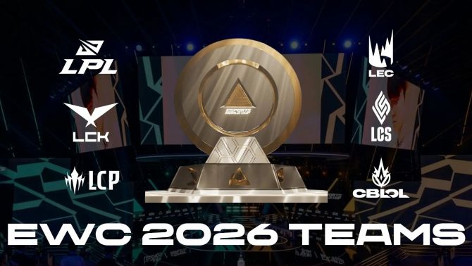 Lộ diện những đội tuyển LMHT đầu tiên góp mặt tại Esports World Cup 2026, Gen.G sẵn sàng bảo vệ ngôi vương