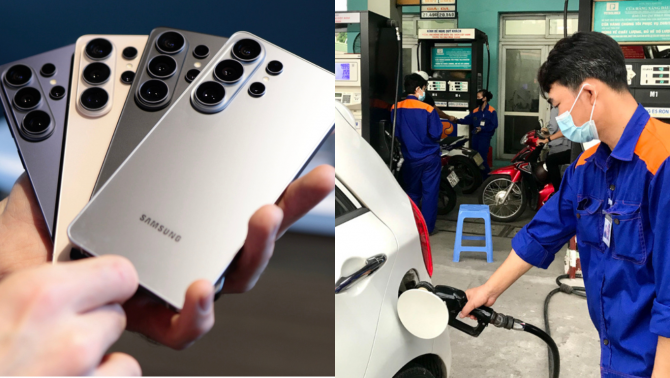 Giá xăng dầu chiều 24/5: RON 95-III vượt mốc 25.500 đồng/lít, Galaxy S26 Ultra ưu đãi hấp dẫn