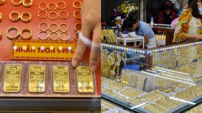 Giá vàng hôm nay (trưa 25/5): Vàng miếng SJC, nhẫn trơn phục hồi 500.000 đồng, người mua vẫn đối mặt khoản lỗ lớn