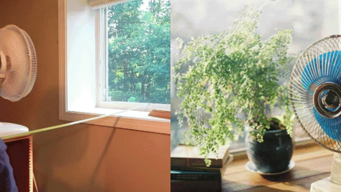 Bật quạt mức mạnh nhất vẫn thấy bí bách, bật mí vị trí đặt quạt giúp giảm cảm giác nóng bức rõ rệt