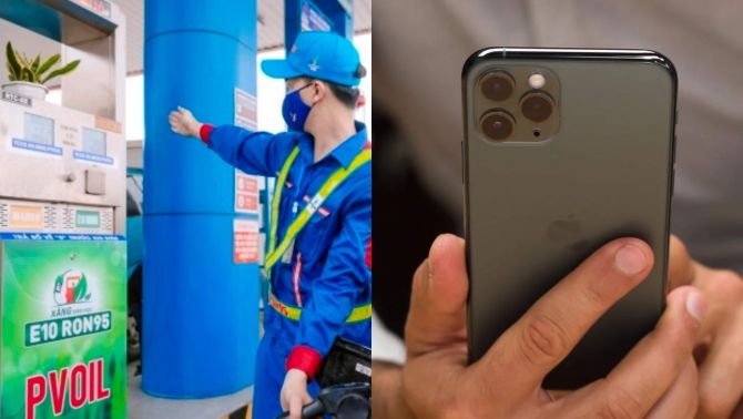 Giá xăng dầu hôm nay trưa 28/5: Xăng E10 RON95 cách mốc 18.000 đồng/lít chỉ hơn 6.000, iPhone 11 rẻ như cho