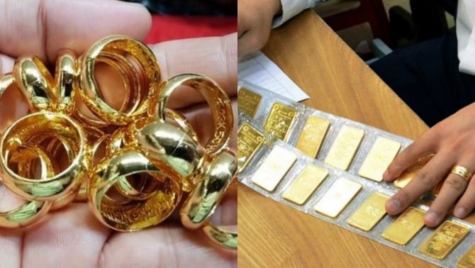 Giá vàng hôm nay (trưa 28/5): Vàng miếng, vàng nhẫn, 24K lao dốc phiên thứ 3 liên tiếp, chênh lệch vàng thế giới kỷ lục