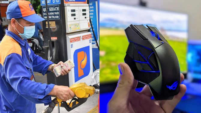 Giá xăng dầu hôm nay 29/5 bao nhiêu tiền một lít? Chuột gaming Asus giá rẻ bất ngờ