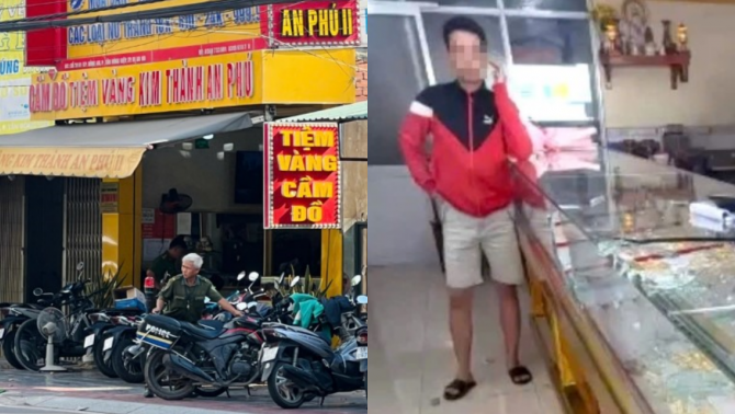 Bắt 6 đối tượng cướp tiệm vàng ở TPHCM: Công an thu hồi số vàng trị giá gần 800 triệu sau vài phút