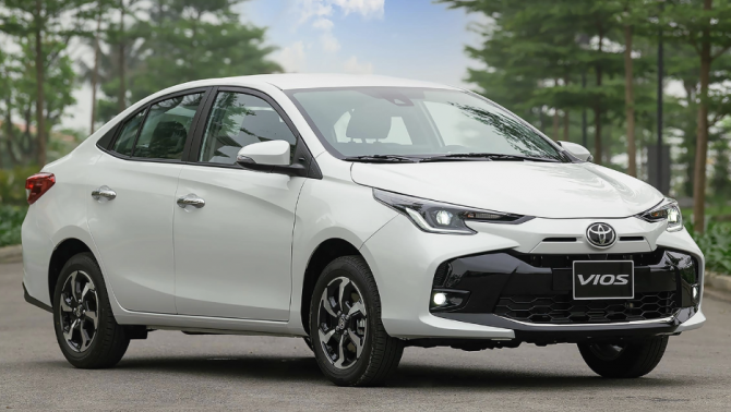 Toyota Vios vững ‘ngôi vương’ trong khi Mazda2 bất ngờ ‘vượt’ Honda City