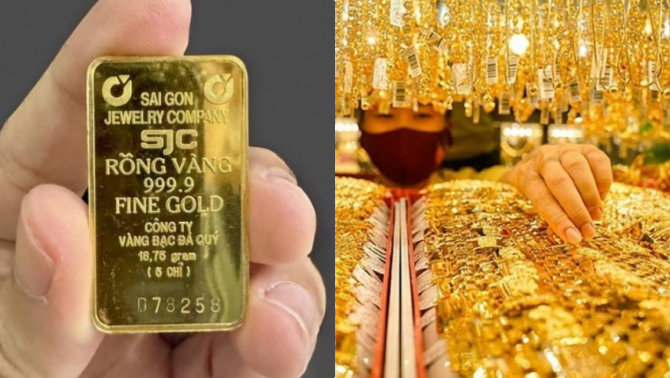Giá vàng hôm nay tối 31/5: Người mua mất hơn 5 triệu chỉ sau 1 tuần, SJC giảm nhưng vẫn bám sát đỉnh