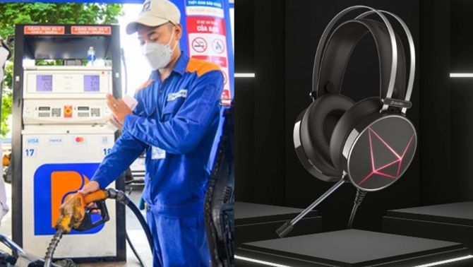 Giá xăng dầu hôm nay 1/6 bao nhiêu tiền một lít? Các dòng tai nghe gaming giá chỉ bằng vài lít xăng