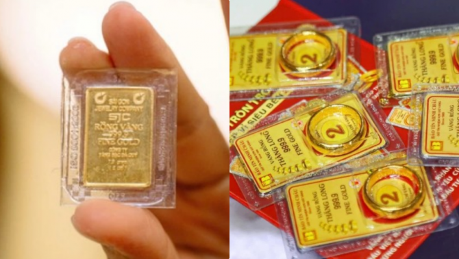 Bảng giá vàng hôm nay 3/6: Vàng miếng SJC nhẫn 9999 giảm 'thần tốc', thị trường nghịch lý hiếm thấy