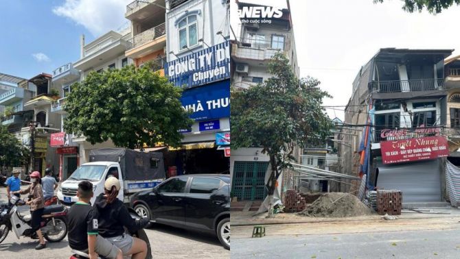 Đào móng xây dựng khiến nhà hàng xóm nghiêng lún, hàng chục hộ dân phải sơ tán, chủ nhà lên tiếng