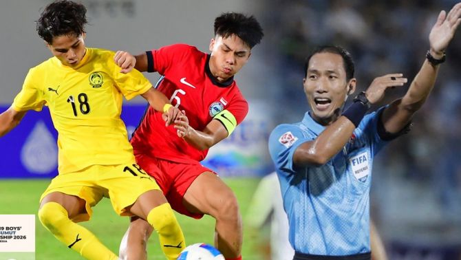 Tranh cãi ở giải U19 Đông Nam Á: Malaysia hưởng lợi lớn, trọng tài Việt Nam mắc sai lầm?