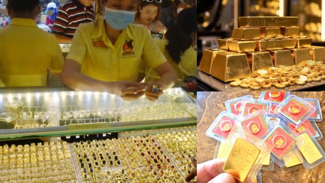 Giá vàng hôm nay (trưa 3/6): Vàng SJC, nhẫn 9999 suy yếu, vàng thế giới chịu áp lực cực lớn, dự báo thời điểm phục hồi?