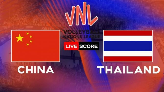TRỰC TIẾP bóng chuyền Trung Quốc vs Thái Lan - Link xem trực tiếp bóng chuyền nữ VNL 2026