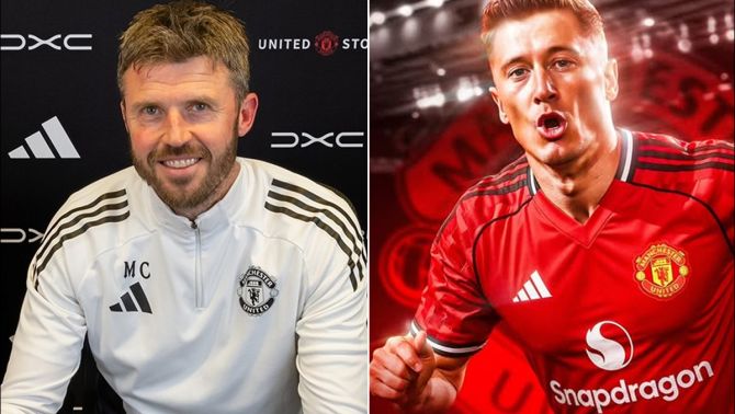 HLV Michael Carrick được hiến kế, Man Utd kích hoạt 'bom tấn' Robert Lewandowski trong 48h tới?