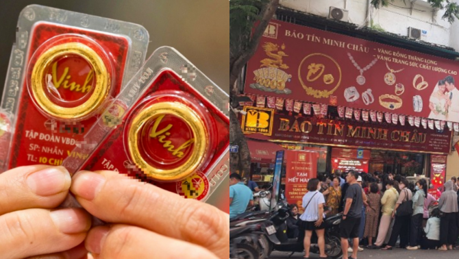 Bảng giá vàng hôm nay 5/6: Vàng miếng SJC nhẫn trơn 9999 chính thức sập, dân thấp thỏm chờ hạ thêm 