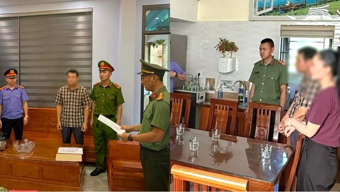 Một hiệu trưởng tiểu học ở Quảng Trị bị bắt tạm giam