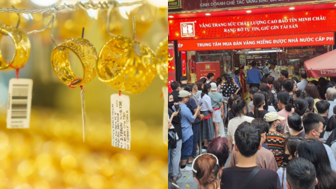 Bảng giá vàng hôm nay tối 6/6: Vàng miếng vàng nhẫn rẻ hiếm có, cửa hàng tung chiêu lạ, dân đổ xô đi mua