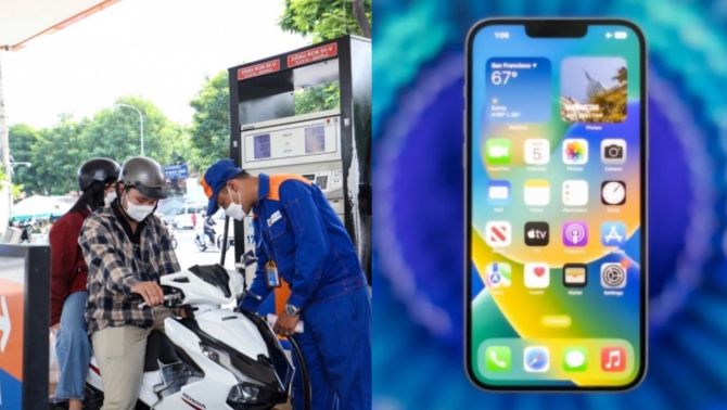 Bảng giá xăng dầu chiều 6/6: Giảm mạnh từ 790 - 1.470 đồng/lít, xăng E5 rẻ nhất ịPhone 14 Plus có rẻ