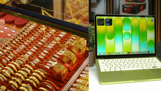 Giá vàng hôm nay 7/6: Vàng miếng SJC bay màu gần 10 triệu đồng sau 1 tuần, giá MacBook Neo ra sao?