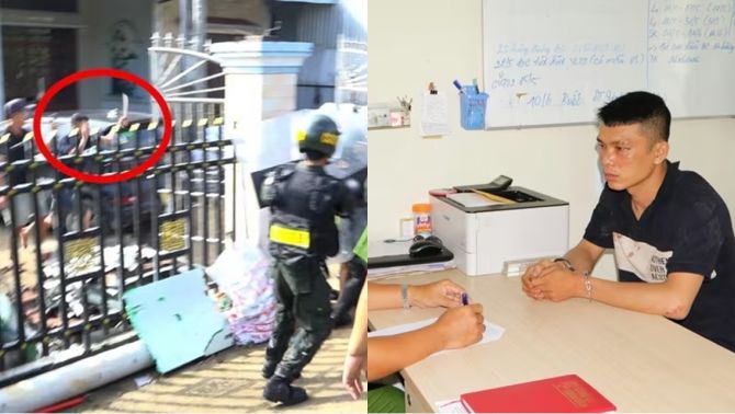 Cái kết cho người đàn ông ở Đồng Tháp cầm dao chém công an khi thấy cha mẹ bị cưỡng chế thi hành án