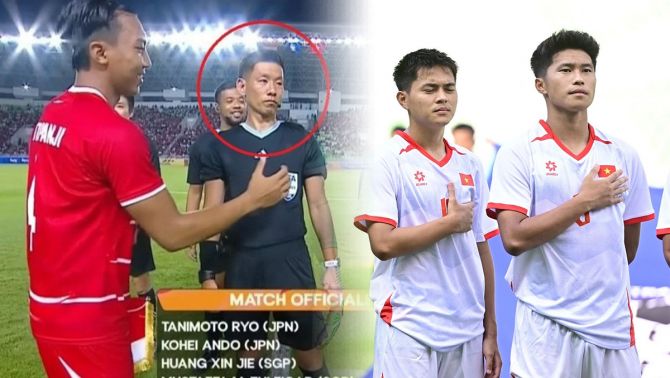 Danh tính trọng tài FIFA thổi phạt đền tranh cãi, đẩy U19 Việt Nam vào 'cửa tử' ở giải U19 Đông Nam Á